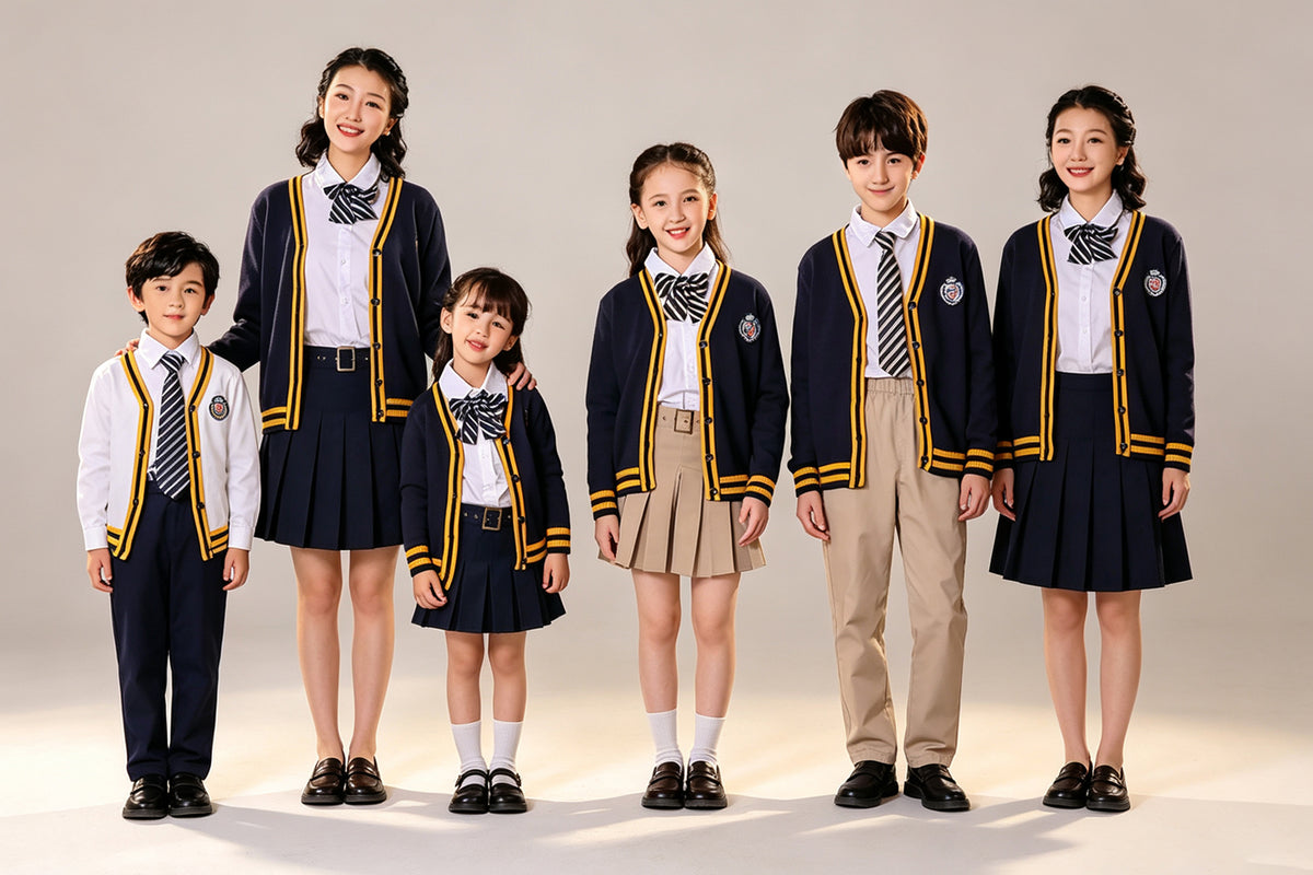 Unbranded model wearing uniforms and workwear