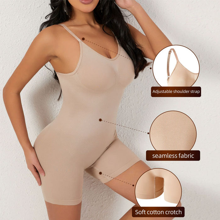 Women's Shapewear Bodysuit Tummy Control Seamless Sculpting Butt Lifter Body Shaper for Women