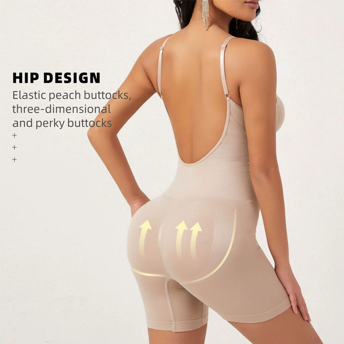 Women's Shapewear Bodysuit Tummy Control Seamless Sculpting Butt Lifter Body Shaper for Women