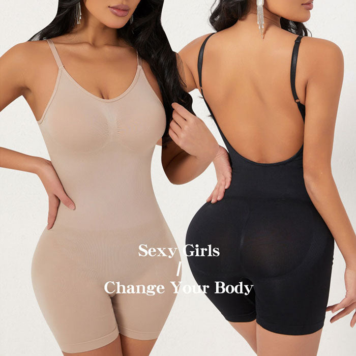 Women's Shapewear Bodysuit Tummy Control Seamless Sculpting Butt Lifter Body Shaper for Women