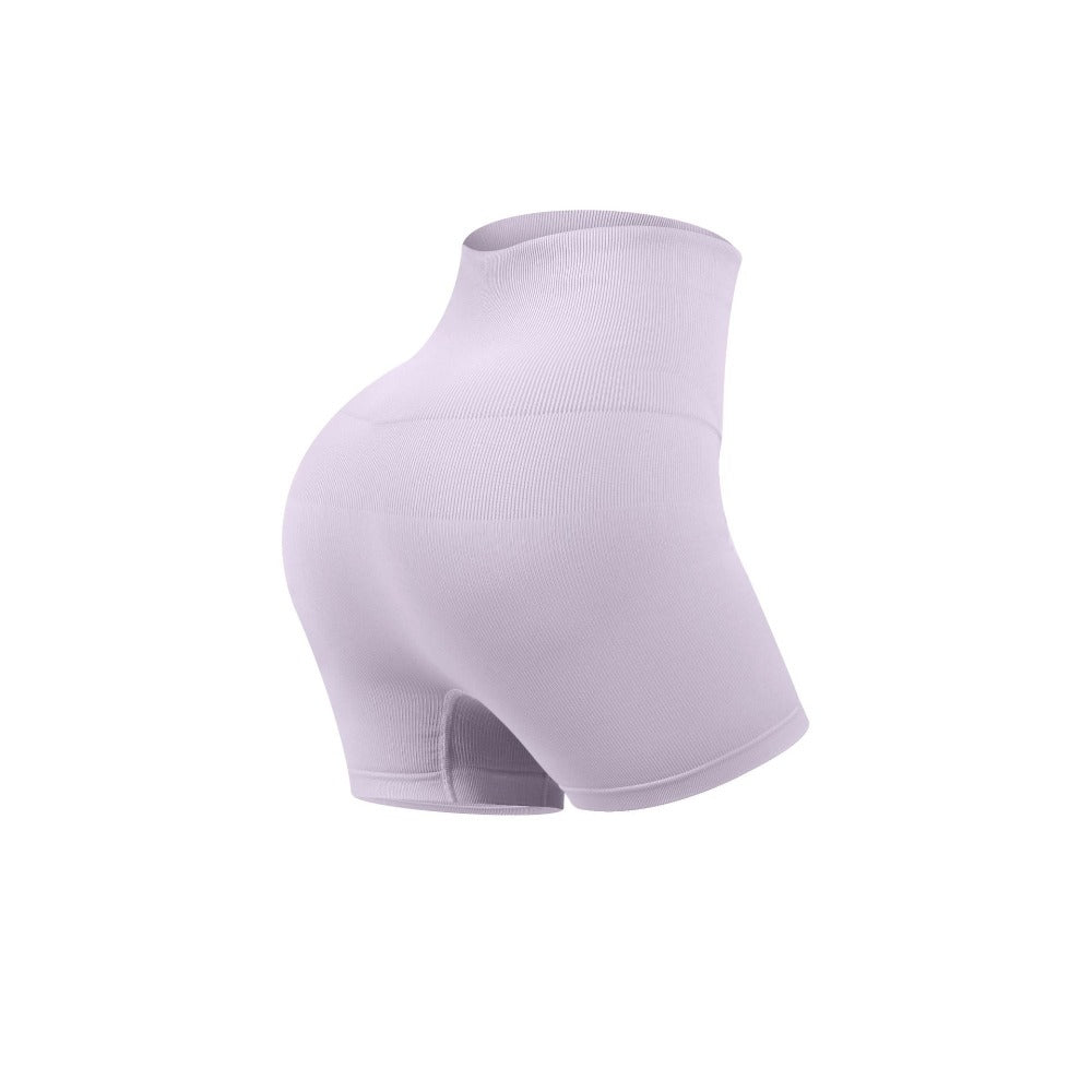 Fold Waist Yoga Shorts Seamless Quick-Drying Sports Pants