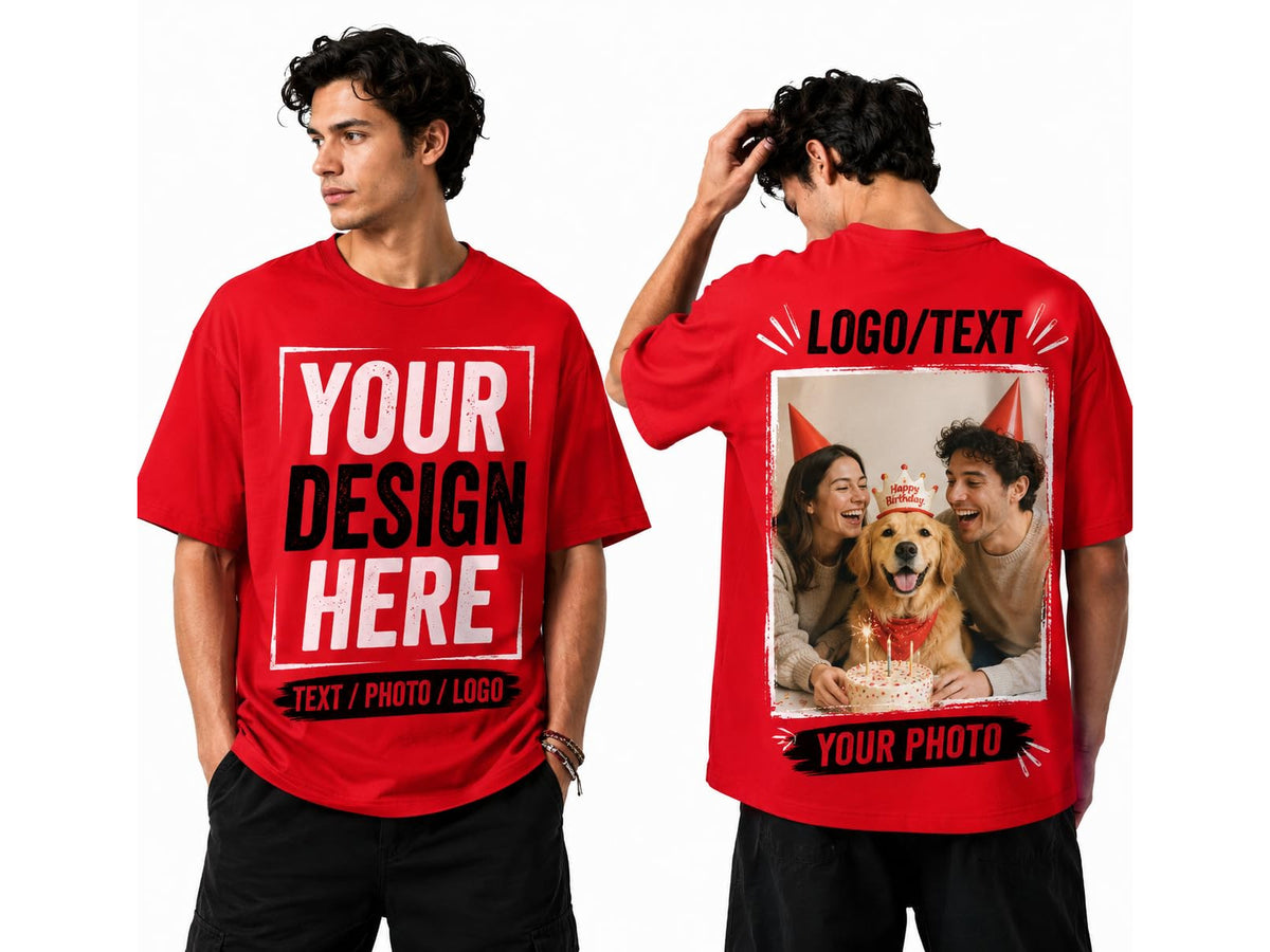 Custom T Shirts for Men Women