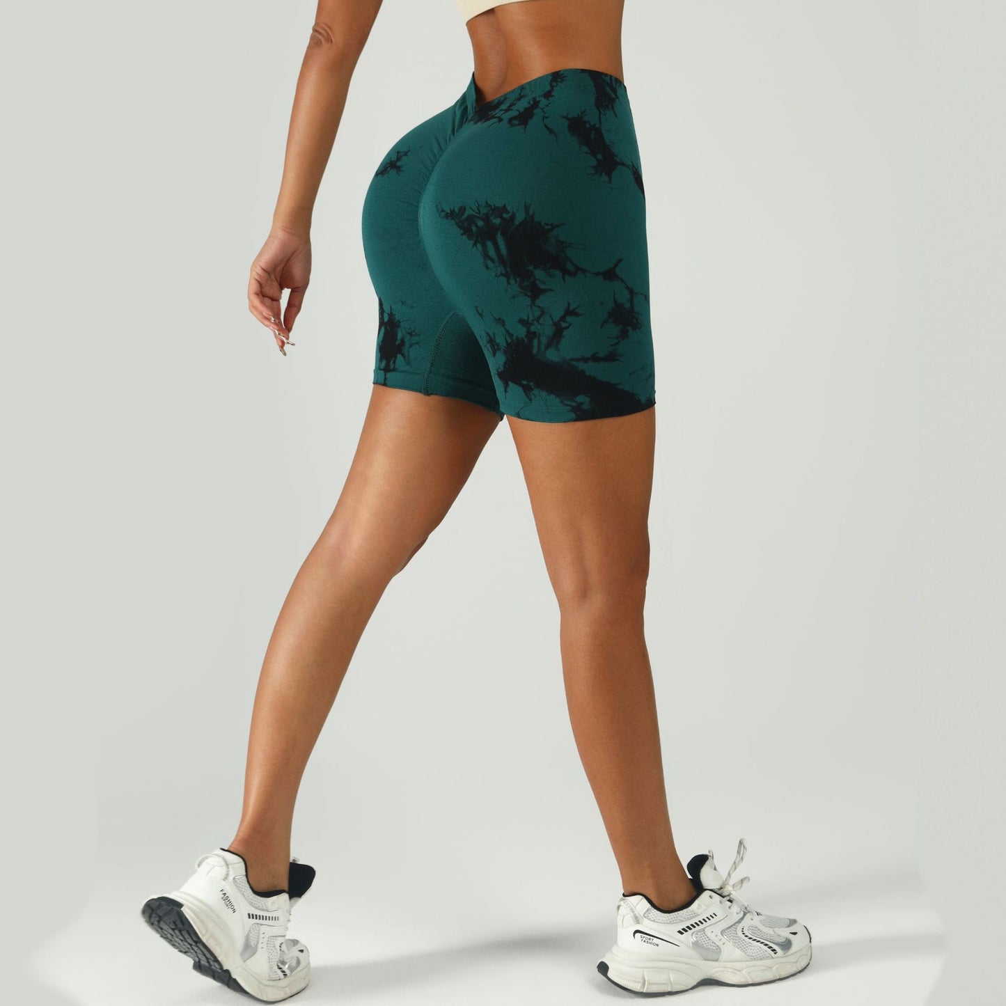 Seamless Yoga Pants High Waist Fitness Running Training Slim Sports Shorts yoga pants for women