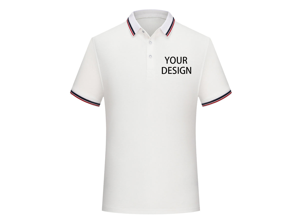 Custom Polo Shirts for Men/Women, Design Your Own Logo, Image or Text