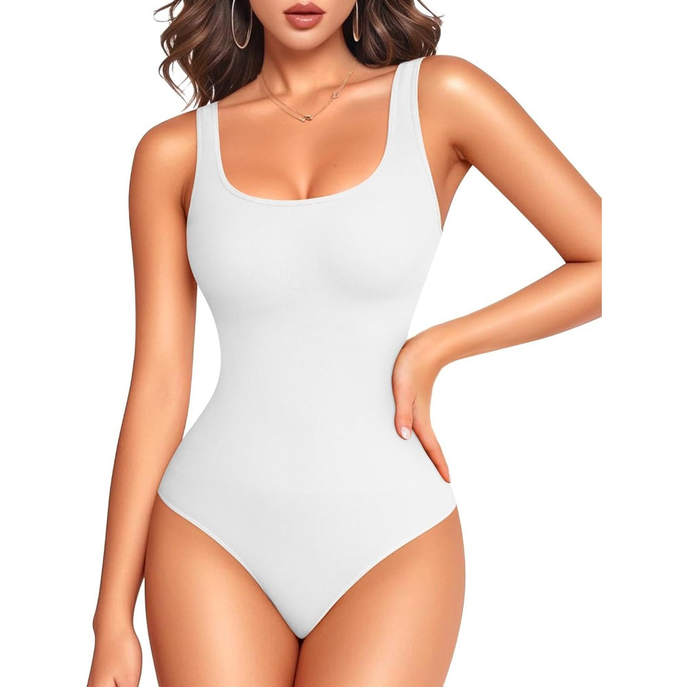 Bodysuits for Women Scoop Neck Body Suits