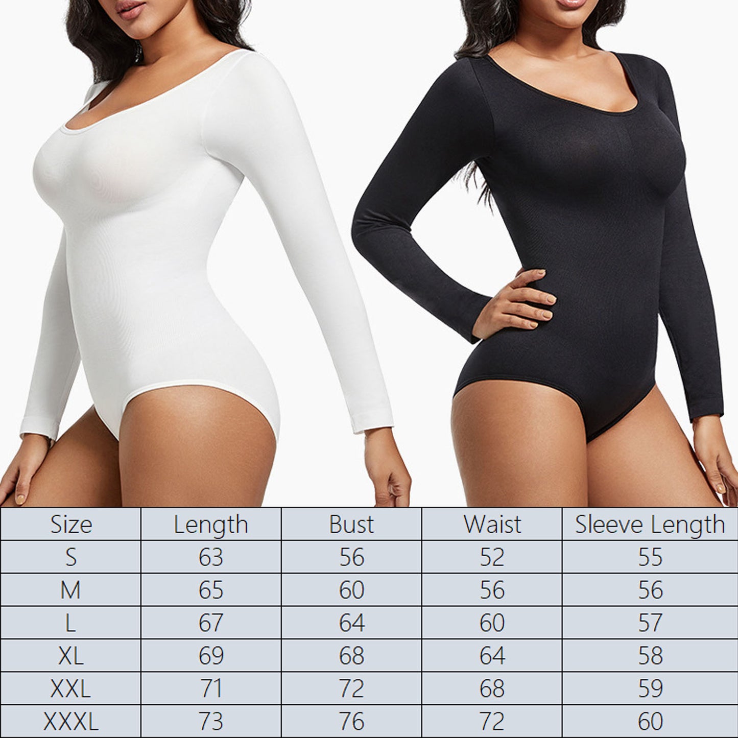 Women's Bodysuits Sexy Seamless knitting T Shirt One Piece V Neck Long Sleeve Bodysuits
