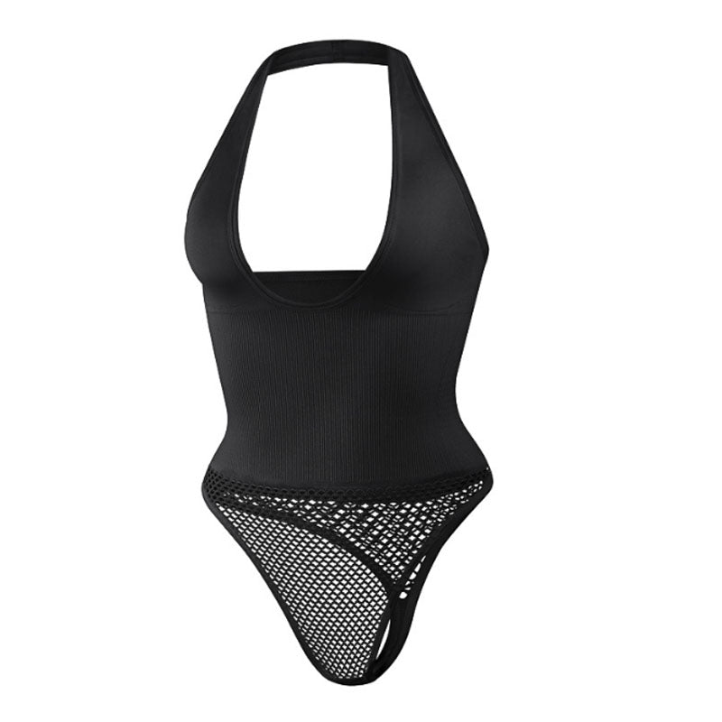 Halter Neck Seamless Shapewear Bodysuit | Eucsky Official