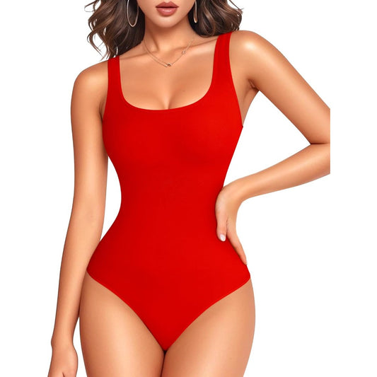 Bodysuits for Women Scoop Neck Body Suits