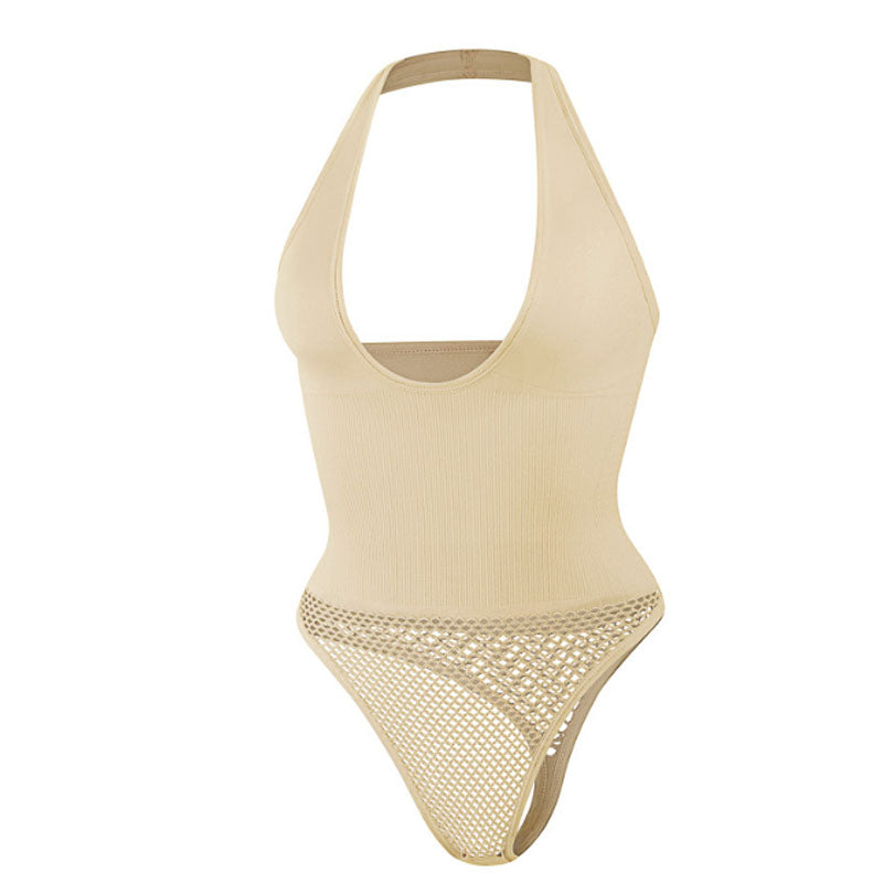Halter Neck Seamless Shapewear Bodysuit | Eucsky Official