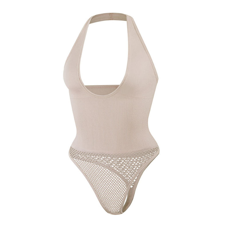 Halter Neck Seamless Shapewear Bodysuit | Eucsky Official