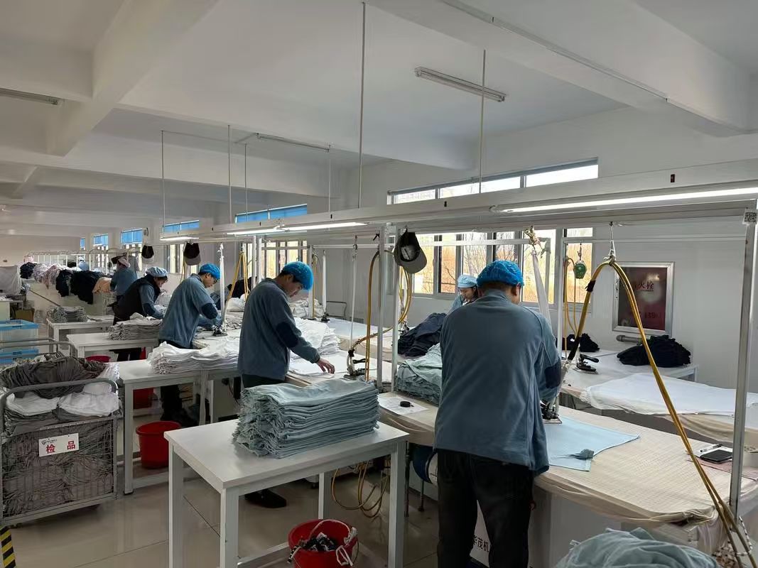 Garment quality review and finishing operations